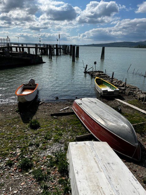 Bootjes op Isola Maggiore